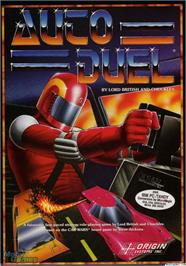Box cover for Autoduel on the Microsoft DOS.