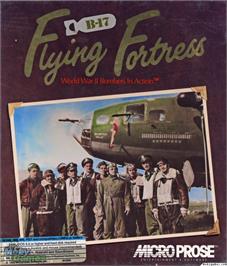 Box cover for B-17 Flying Fortress on the Microsoft DOS.