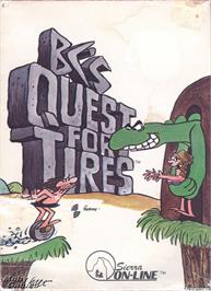 Box cover for BC's Quest for Tires on the Microsoft DOS.