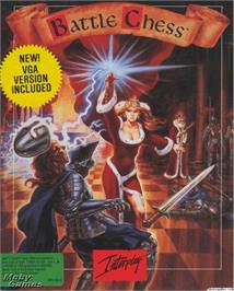 Box cover for Battle Chess on the Microsoft DOS.