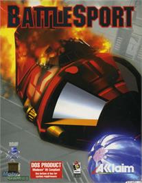 Box cover for Battlesport on the Microsoft DOS.