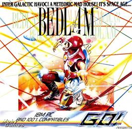 Box cover for Bedlam on the Microsoft DOS.