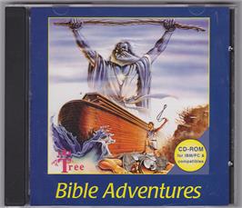 Box cover for Bible Adventures on the Microsoft DOS.