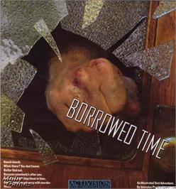 Box cover for Borrowed Time on the Microsoft DOS.