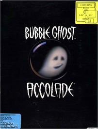 Box cover for Bubble Ghost on the Microsoft DOS.