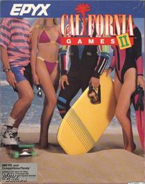 Box cover for California Games II on the Microsoft DOS.