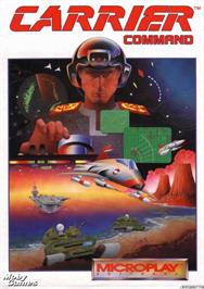 Box cover for Carrier Command on the Microsoft DOS.