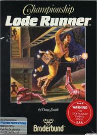Box cover for Championship Lode Runner on the Microsoft DOS.