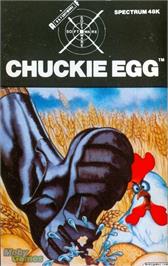 Box cover for Chuckie Egg on the Microsoft DOS.