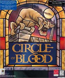 Box cover for Circle of Blood on the Microsoft DOS.