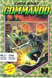 Box cover for Commando on the Microsoft DOS.