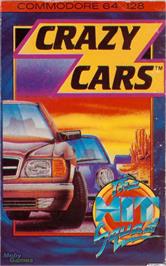 Box cover for Crazy Cars on the Microsoft DOS.