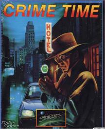 Box cover for Crime Time on the Microsoft DOS.