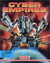 Box cover for Cyber Empires on the Microsoft DOS.