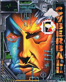Box cover for Cyberball on the Microsoft DOS.