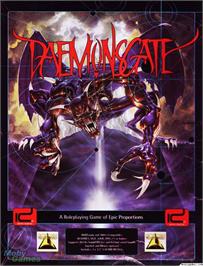 Box cover for Daemonsgate on the Microsoft DOS.