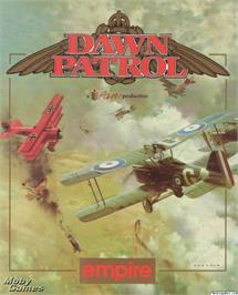 Box cover for Dawn Patrol on the Microsoft DOS.