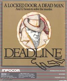 Box cover for Deadline on the Microsoft DOS.