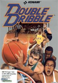 Box cover for Double Dribble on the Microsoft DOS.