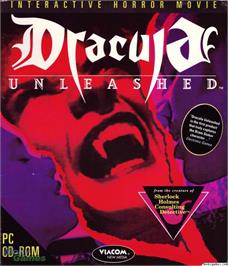 Box cover for Dracula Unleashed on the Microsoft DOS.