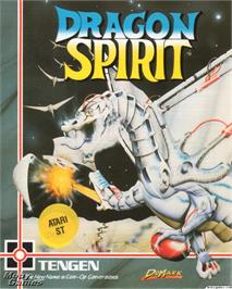 Box cover for Dragon Spirit on the Microsoft DOS.