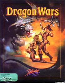 Box cover for Dragon Wars on the Microsoft DOS.