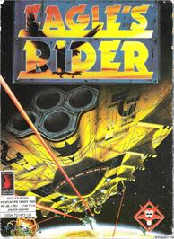 Box cover for Eagle's Rider on the Microsoft DOS.