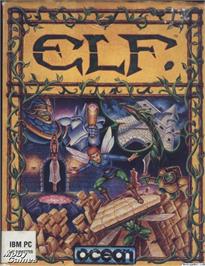 Box cover for Elf on the Microsoft DOS.