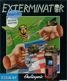 Box cover for Exterminator on the Microsoft DOS.