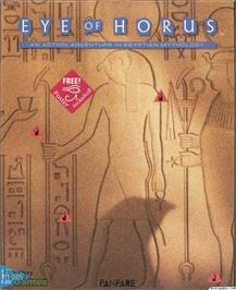 Box cover for Eye of Horus on the Microsoft DOS.