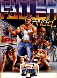 Box cover for Fallen Angel on the Microsoft DOS.