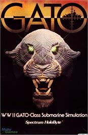 Box cover for GATO on the Microsoft DOS.