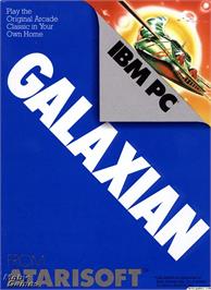 Box cover for Galaxian on the Microsoft DOS.
