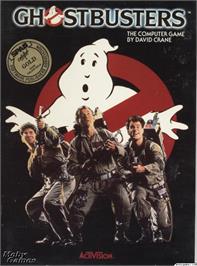 Box cover for Ghostbusters on the Microsoft DOS.