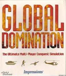 Box cover for Global Domination on the Microsoft DOS.