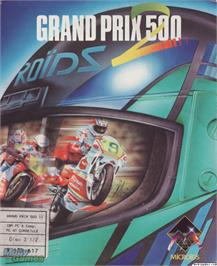 Box cover for Grand Prix 500 2 on the Microsoft DOS.
