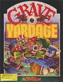 Box cover for Grave Yardage on the Microsoft DOS.