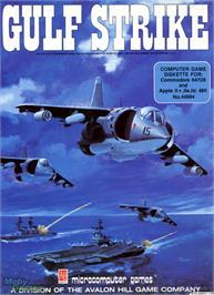 Box cover for Gulf Strike on the Microsoft DOS.
