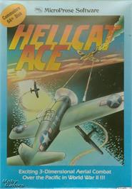 Box cover for Hellcat Ace on the Microsoft DOS.