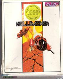 Box cover for Hellraider on the Microsoft DOS.