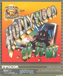 Box cover for Hollywood Hijinx on the Microsoft DOS.