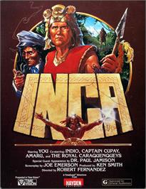 Box cover for Inca on the Microsoft DOS.
