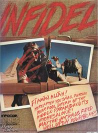 Box cover for Infidel on the Microsoft DOS.