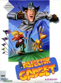 Box cover for Inspector Gadget on the Microsoft DOS.