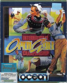 Box cover for International Open Golf Championship on the Microsoft DOS.