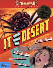 Box cover for It Came from the Desert on the Microsoft DOS.