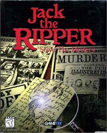 Box cover for Jack the Ripper on the Microsoft DOS.