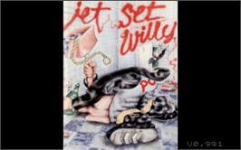 Box cover for Jet Set Willy on the Microsoft DOS.