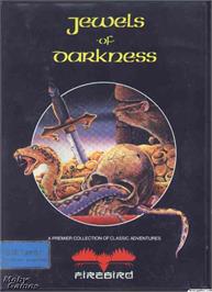 Box cover for Jewels of Darkness on the Microsoft DOS.