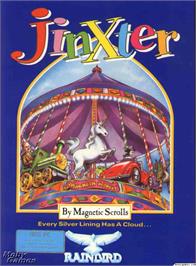 Box cover for Jinxter on the Microsoft DOS.